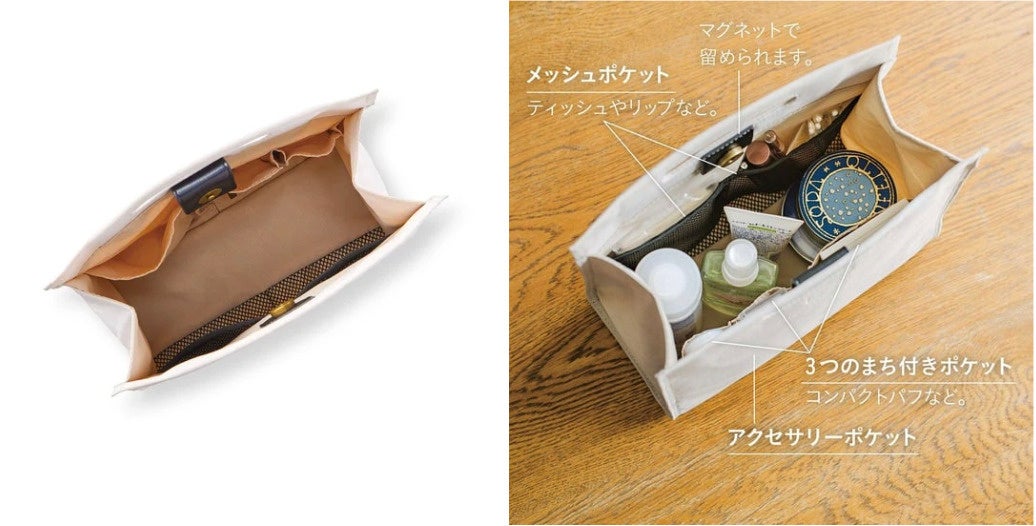 外側は水を弾く撥水（はっすい）素材