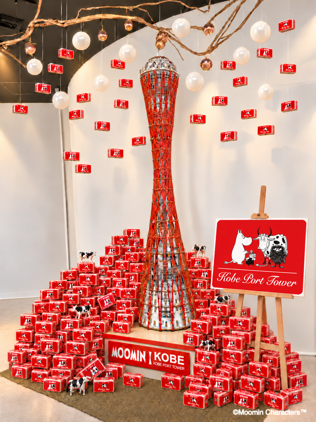 「ムーミン × 神戸ポートタワー a part of KOBE〜」に新たなフォトスポットが登場｜期間限定でコラボチケット購入者にオリジナルムーミンデザインの石鹸をプレゼント