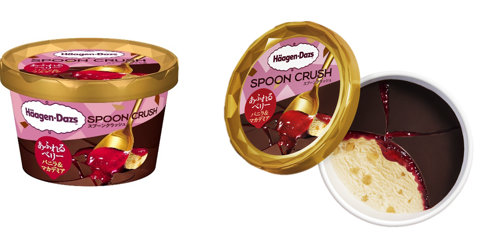 ミニカップ SPOON CRUSH（スプーン クラッシュ）『あふれるベリー