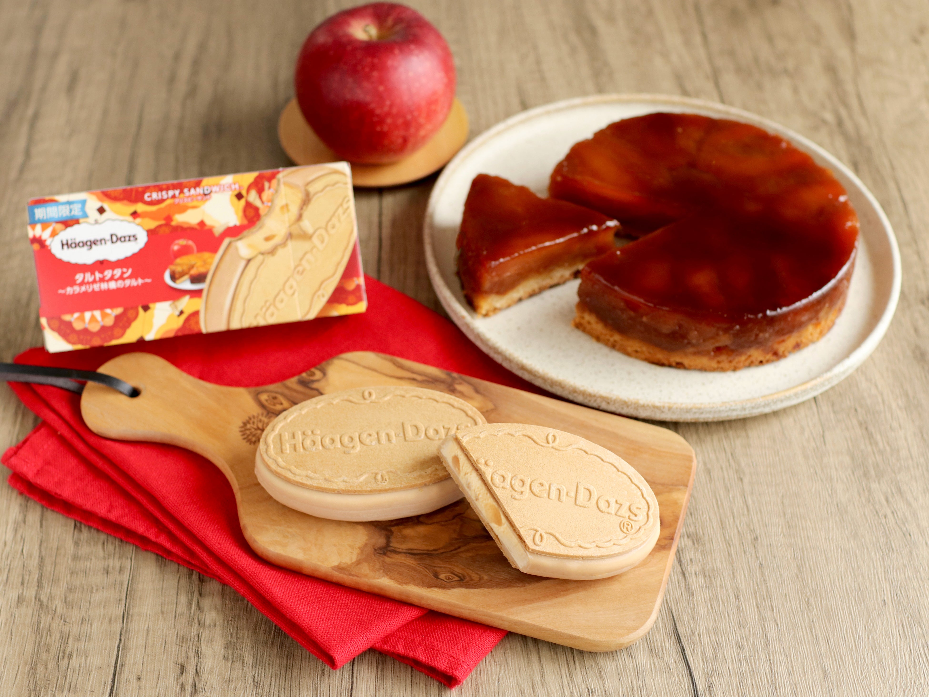 初のバナナソースを使用した濃厚ながらもフレッシュな味わい