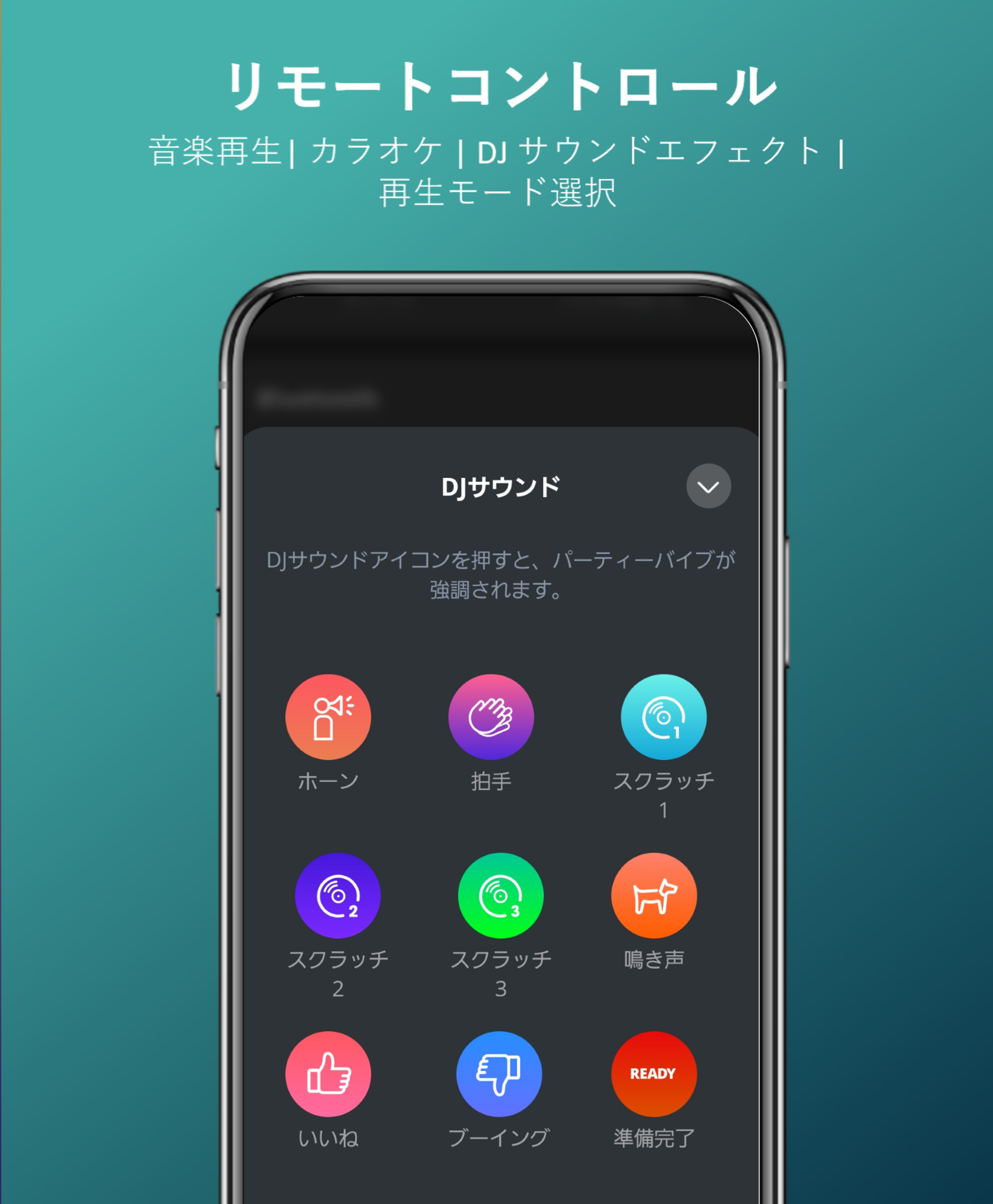 ▲リモートコントロール