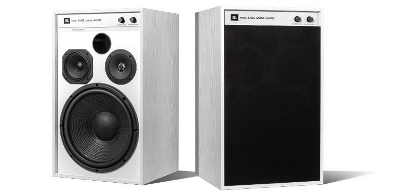 【専用】 ワンオーナー・JBL スタジオモニタースピーカー ブラック(新品同様) JBLを代表するスタジオモニターがモダンなリビングルームにも