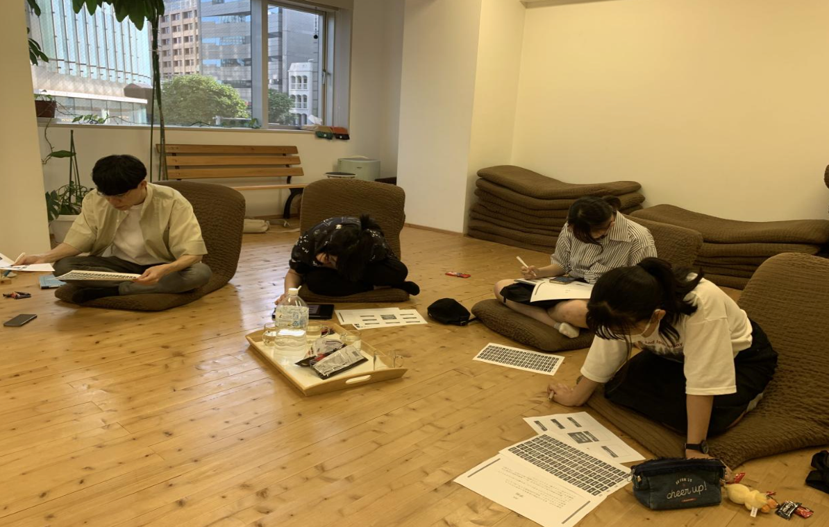 実際の打ち合わせの様子