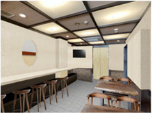 飲食スペースイメージ（地上２階）