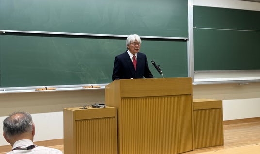 東京大学経済学部「エネルギー市場/コモディティ市場」講座にゲスト講師としてヤマタネ会長が登壇 東京大学経済学部「エネルギー市場/コモディティ市場」講座にゲスト講師としてヤマタネ会長が登壇