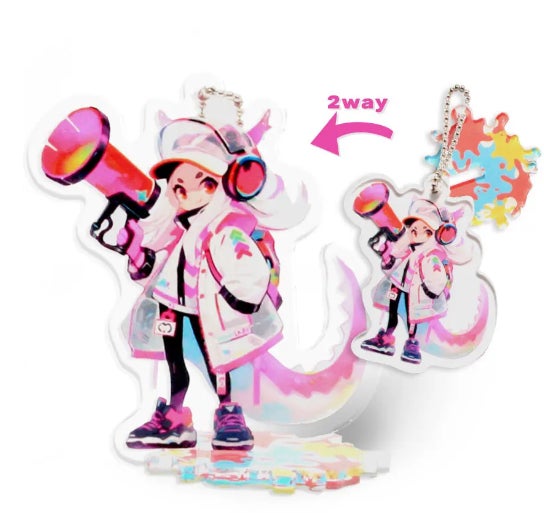 持ち運ぶも飾るも自由自在!2WAYアクリルキーホルダー&スタンド新登場 持ち運ぶも飾るも自由自在!2WAYアクリルキーホルダー&スタンド新登場