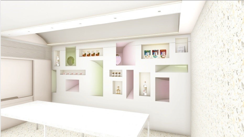 二十四節気を表現した2階個室