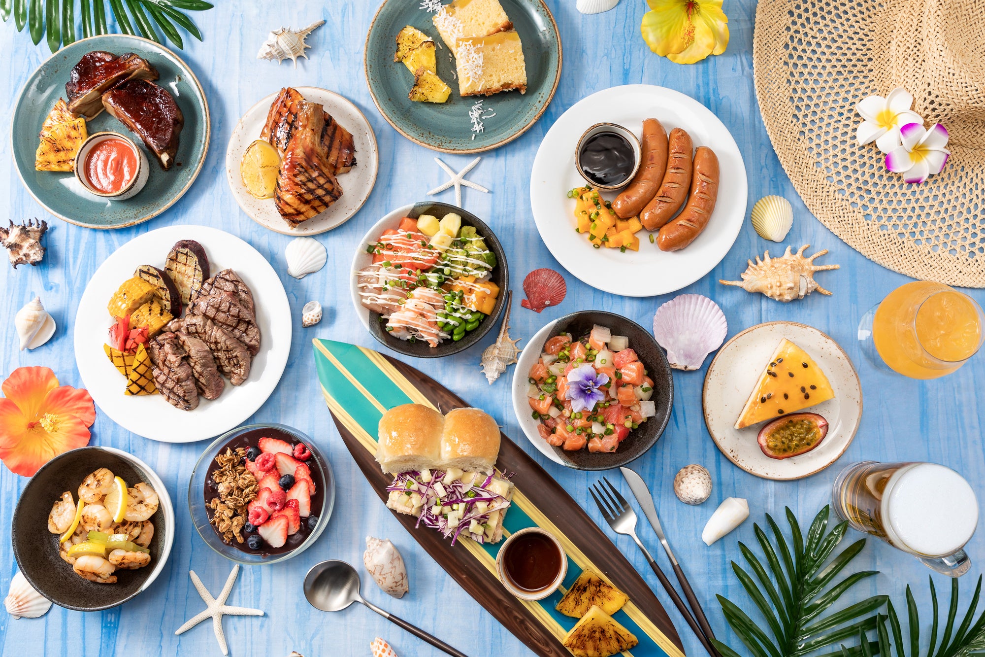 ベイサイドBBQビアガーデン「～Lani Hawaii～ 楽園のハワイ」メニューイメージ