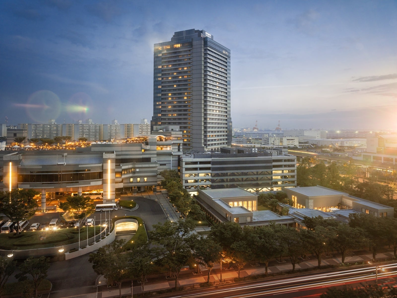 「ハイアットリージェンシー大阪」ホテル外観