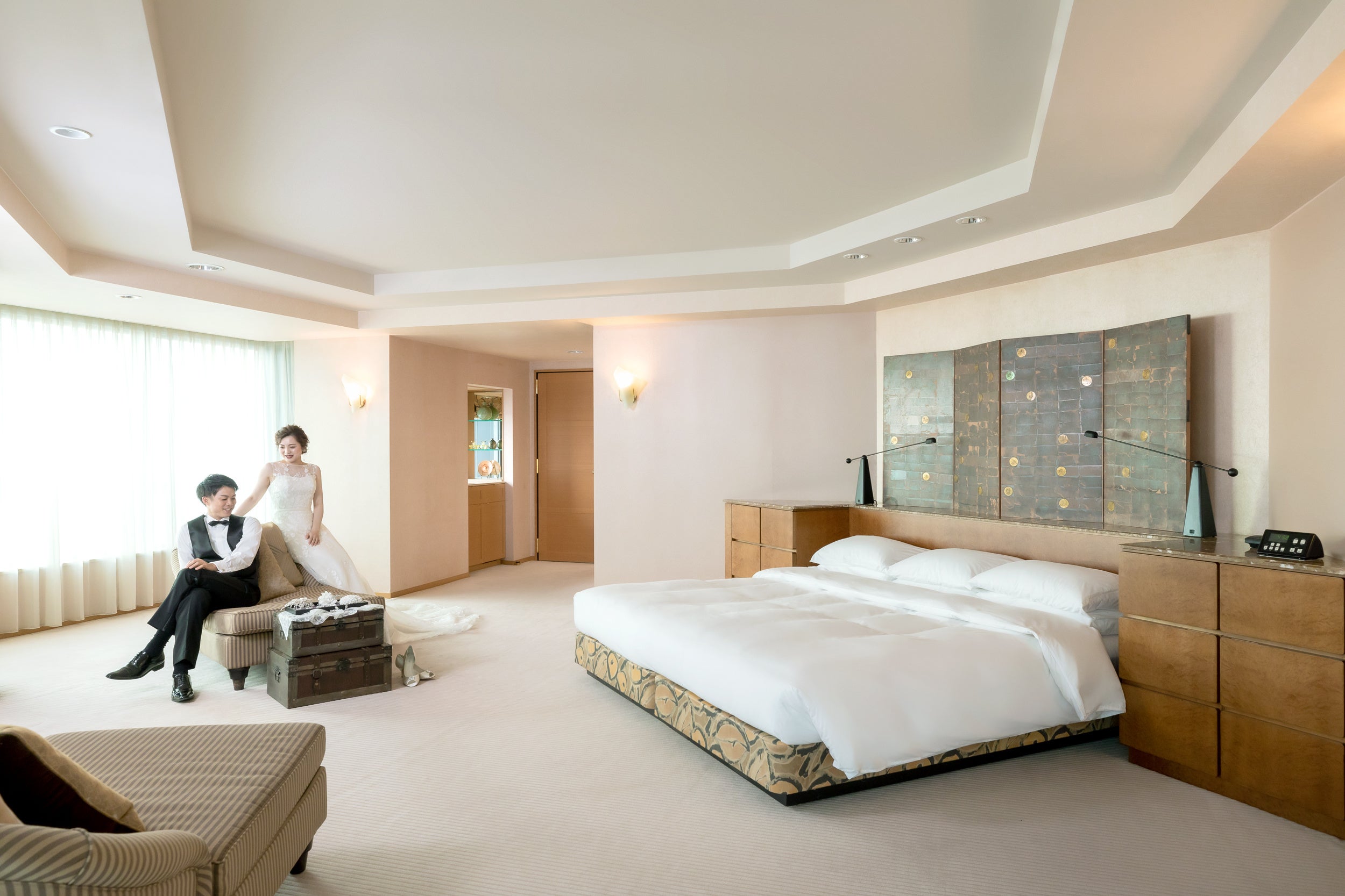 広々としたリラックス空間が広がる「プレジデンシャルスイート（270㎡）」