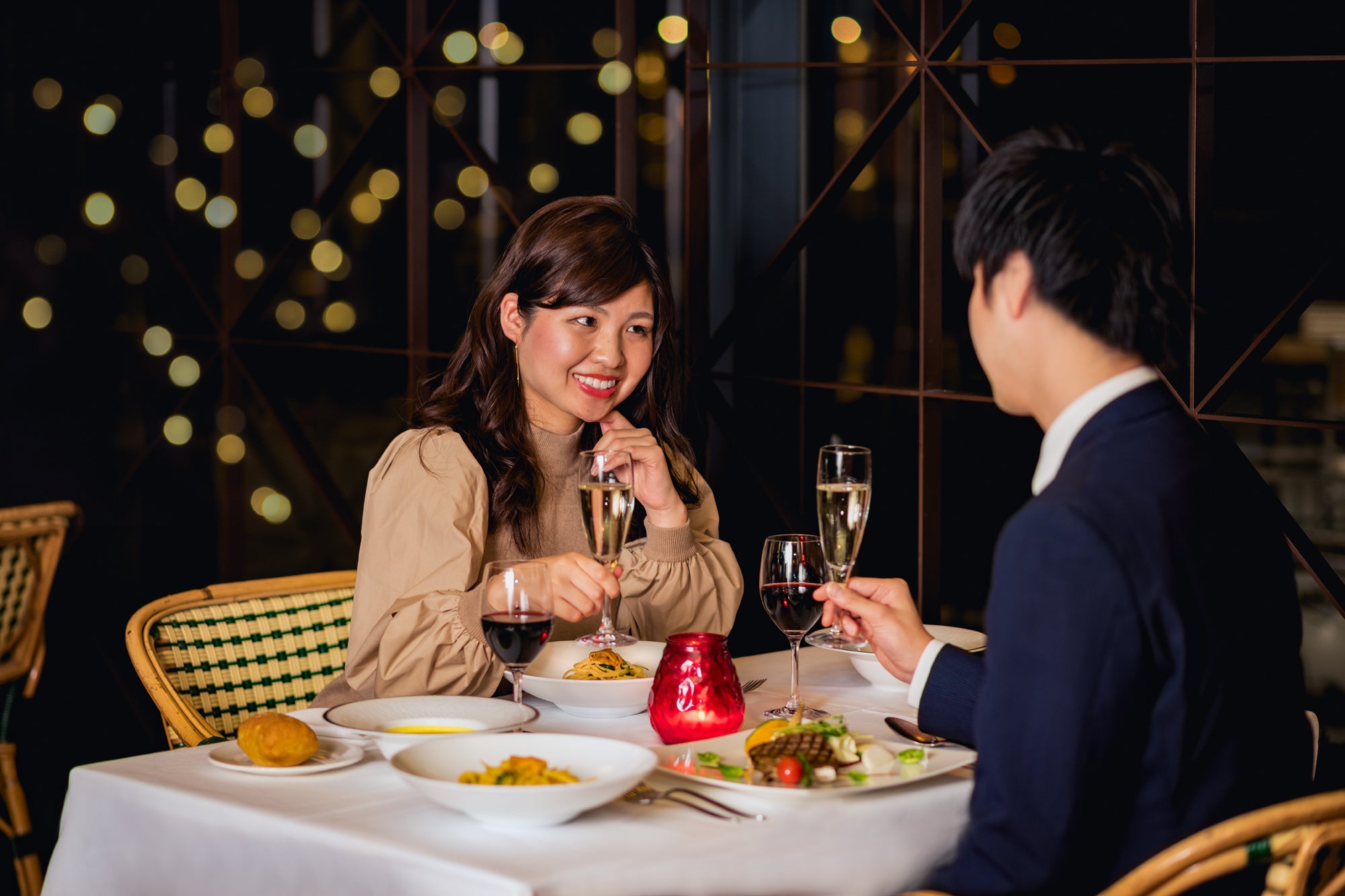 「クリスマスDinner＆Stay」イタリア料理ディナーイメージ