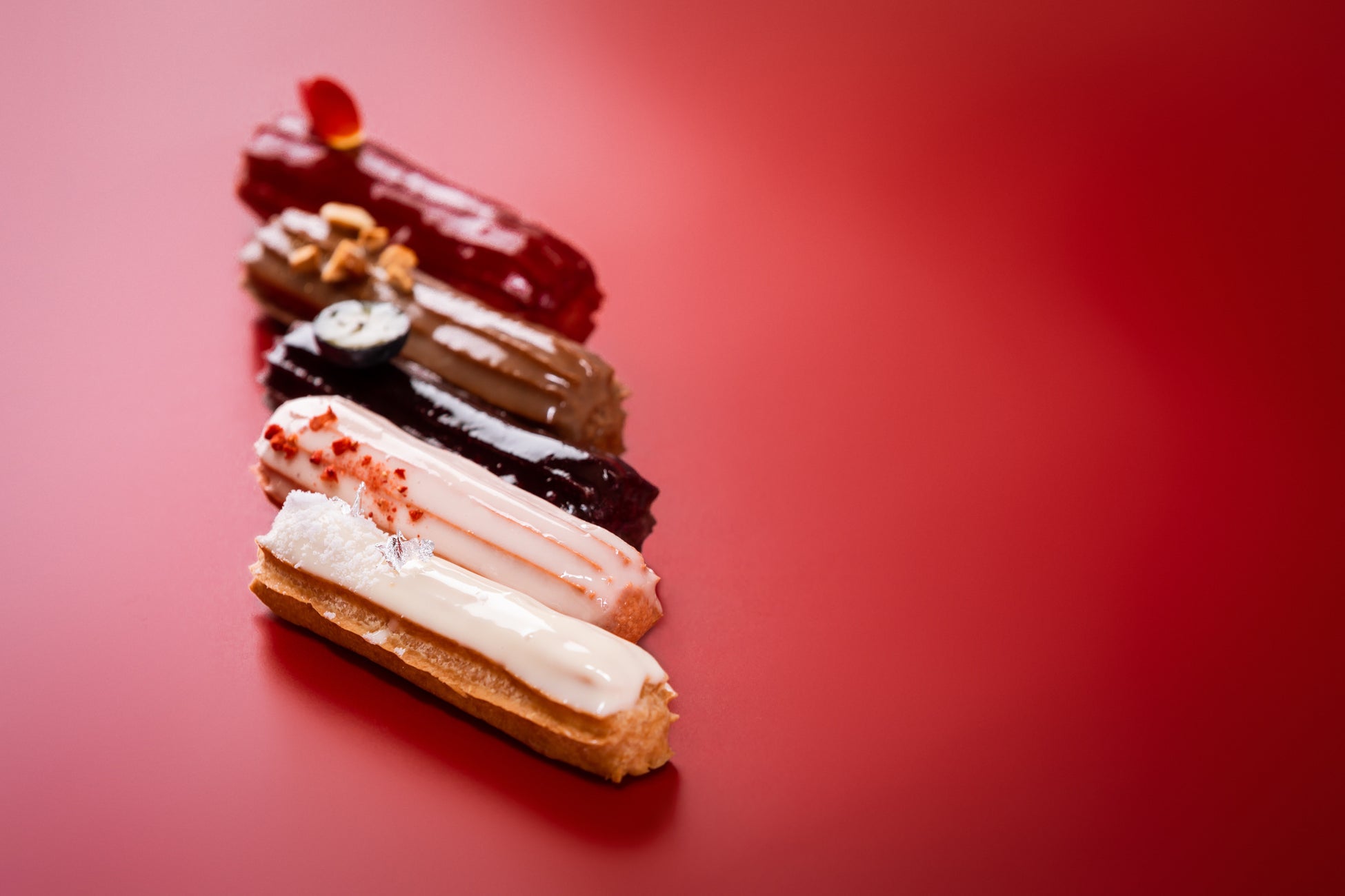 ブッフェコーナーには「エクレア」の食べ放題も