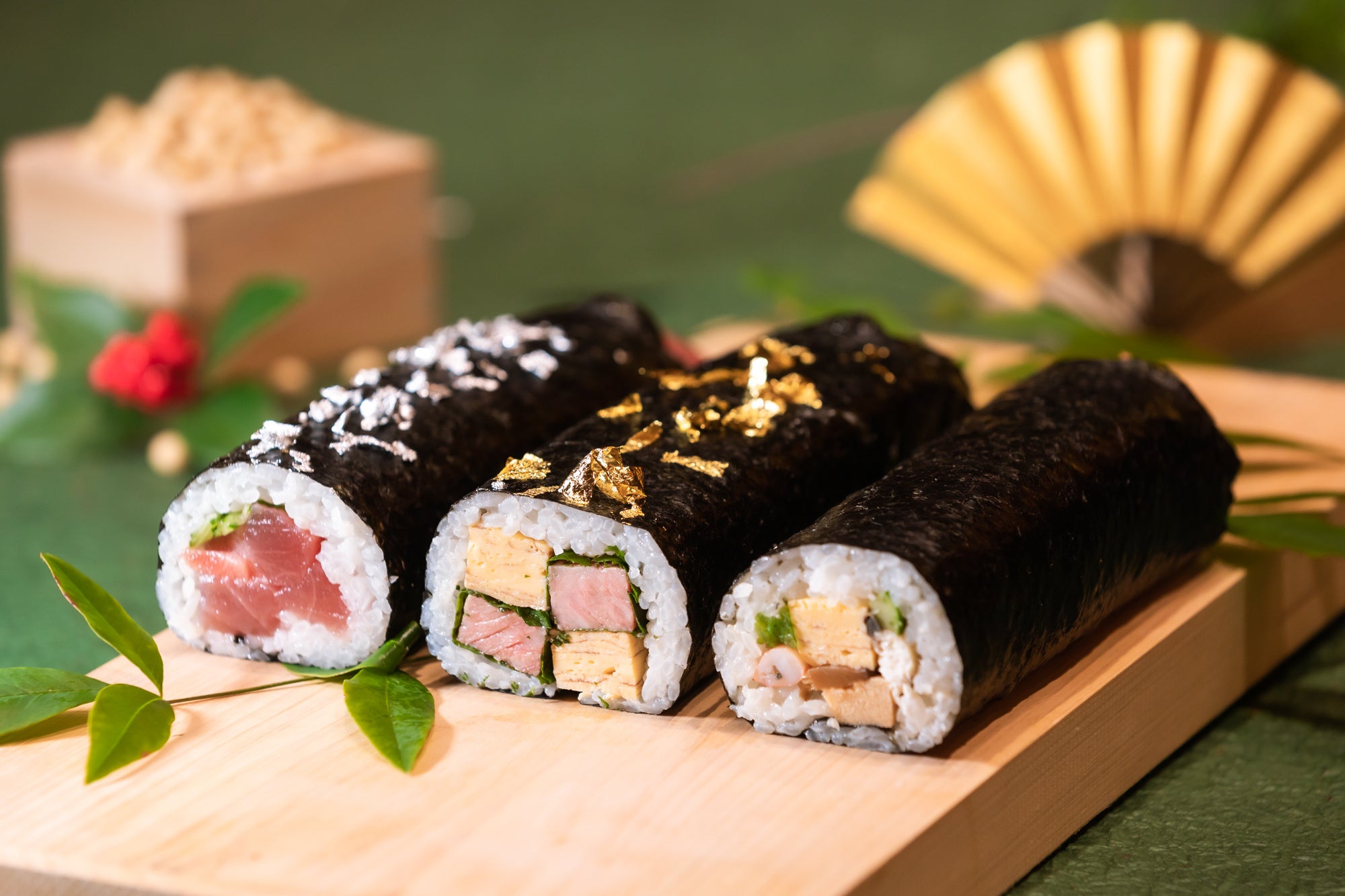 三種の恵方巻イメージ