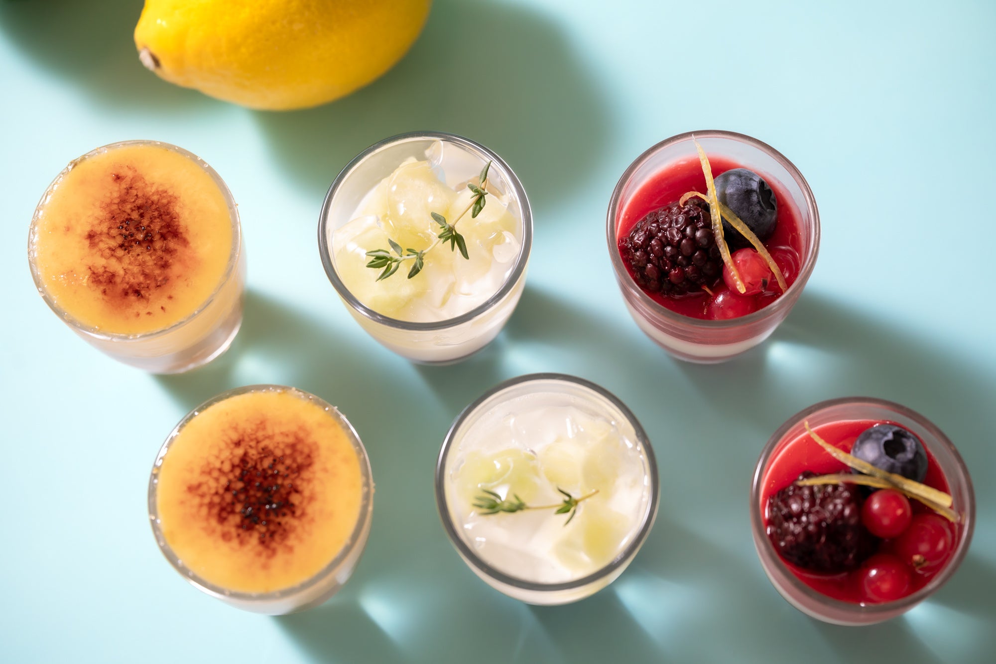 グラスデザート 3種