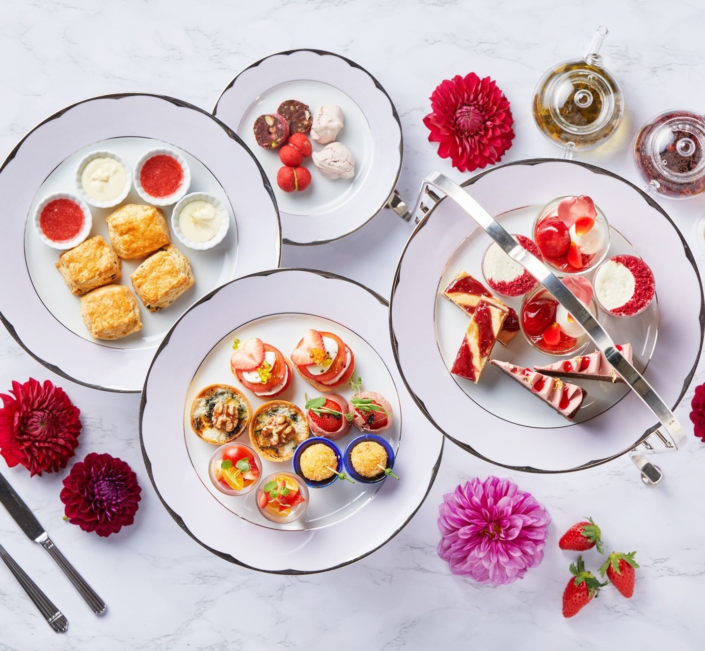 2022年のテーマ「Bella（=美しい）Strawberry」と題した、イタリアンメニュー