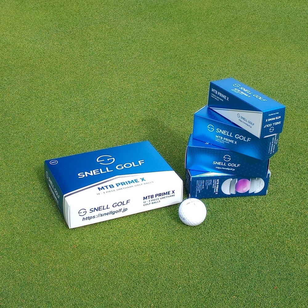 SNELL GOLF MTB PRIME ゴルフボール 12個入り×5箱 スネルゴルフの新作ゴルフボールMTB PRIMEとMTB PRIME Xが好評