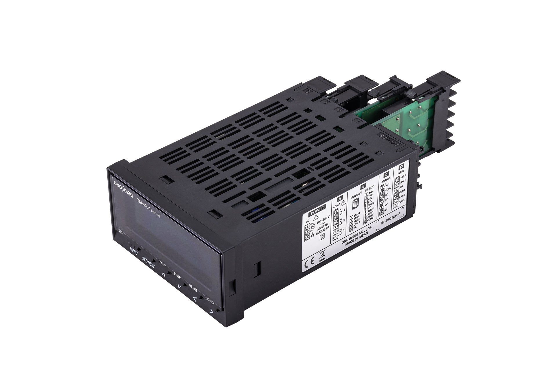 7種類の信号入出力カード、2種類の電源カードを組み合わせて、 カスタマイズすることも可能