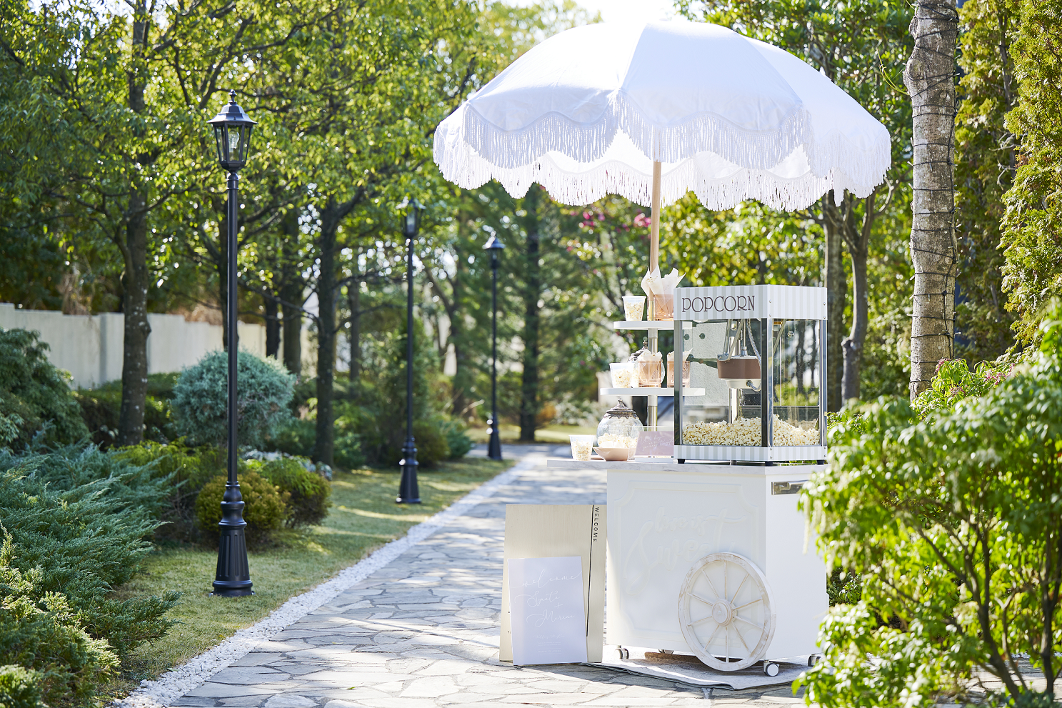 ポップコーンワゴン