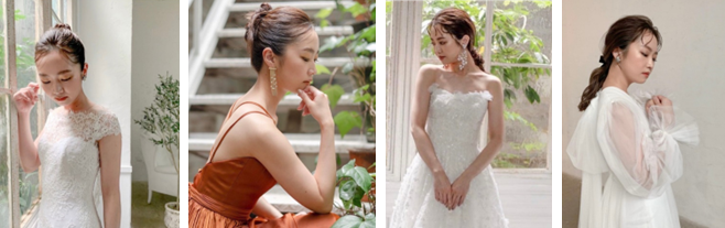 ドレスコーディネーターエキスパート コーディネート実績一例