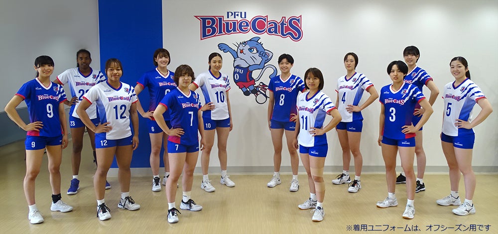 PFUブルーキャッツ石川かほく】スポルディング・ジャパン株式会社様と PFUブルーキャッツ石川かほく】スポルディング・ジャパン株式会社様と