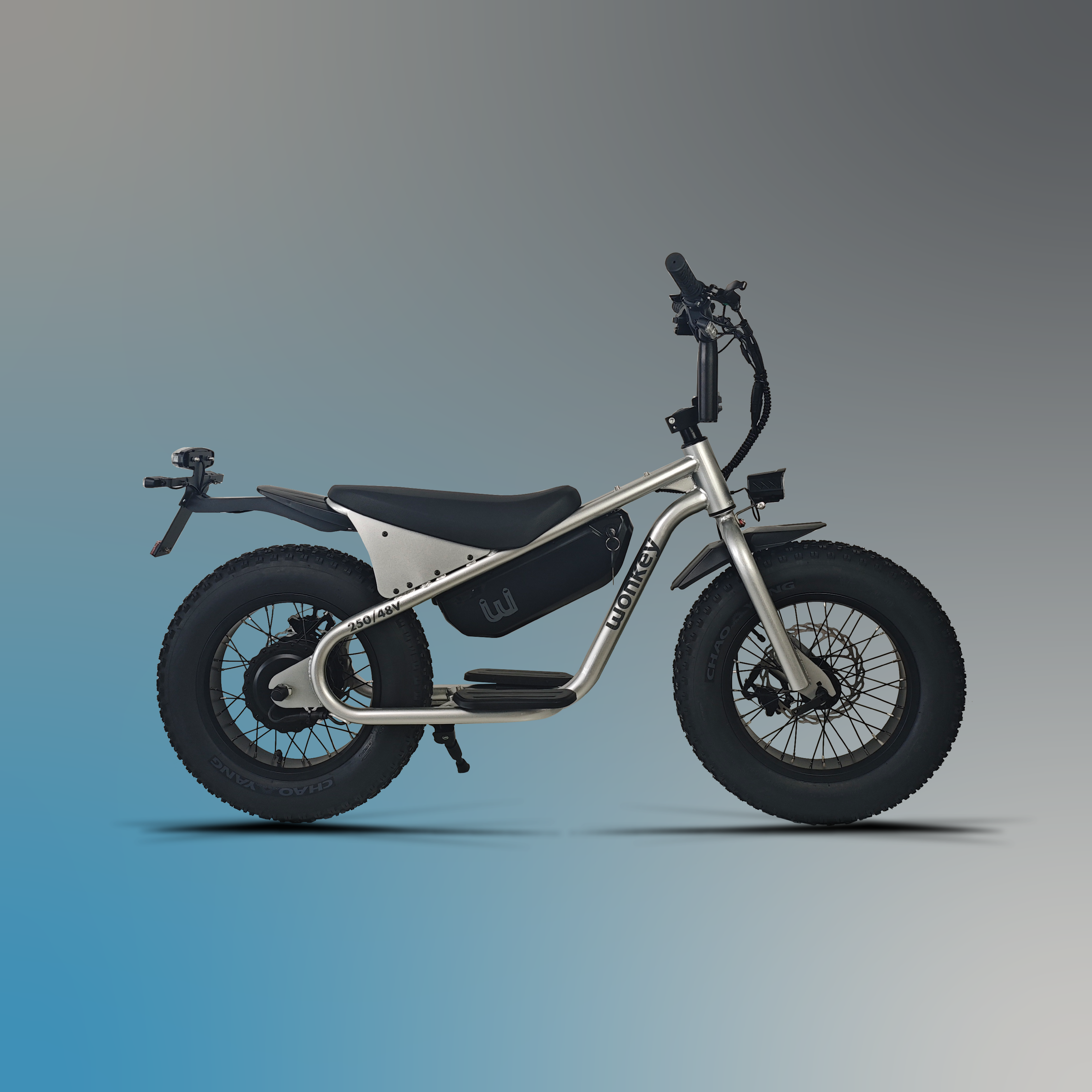 自転車本体 WO wonkey WO、特定小型原付「wonkey」シリーズに新色「SILVER」を追加。2025年12