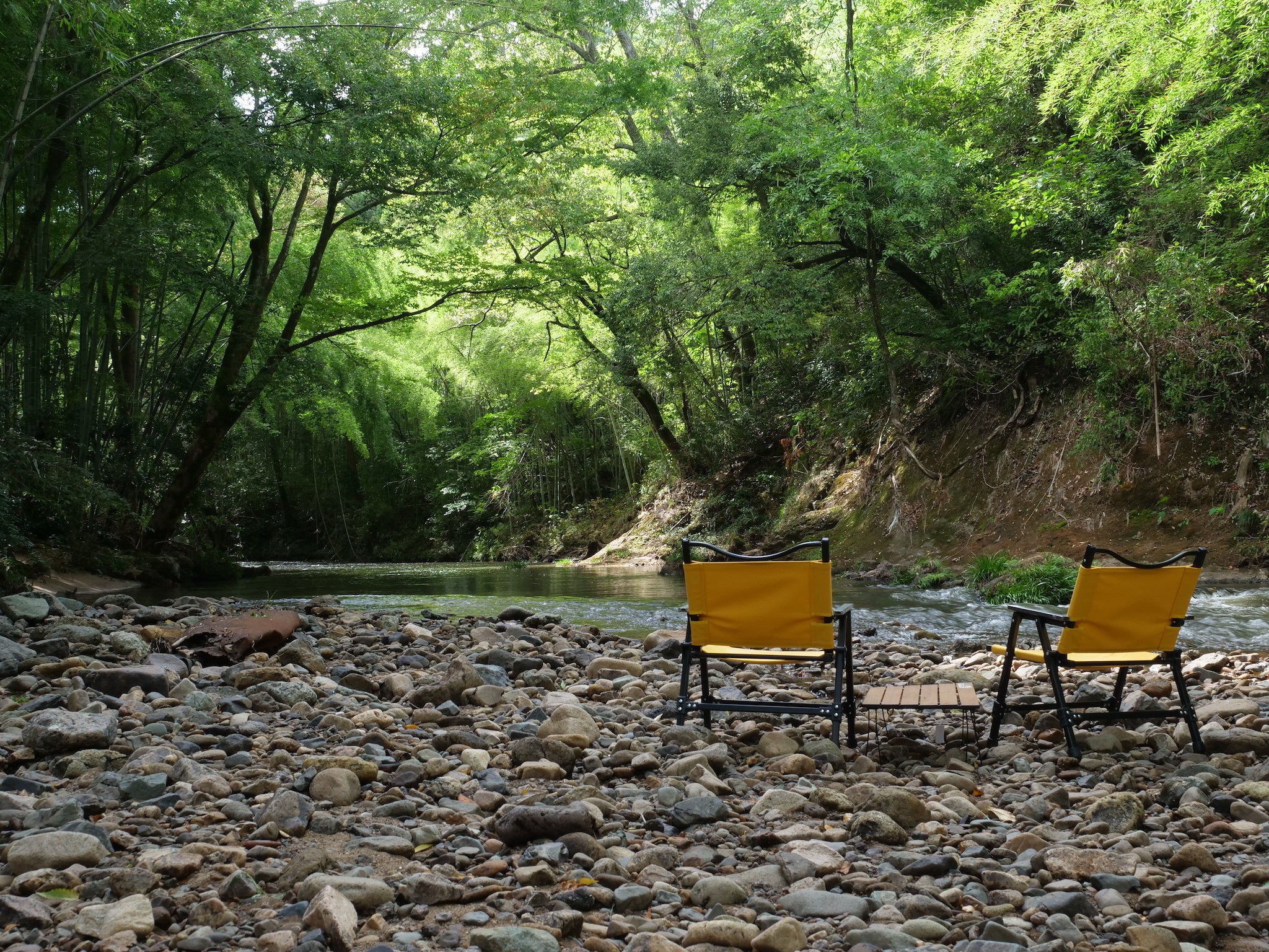 せせらぎの渓谷