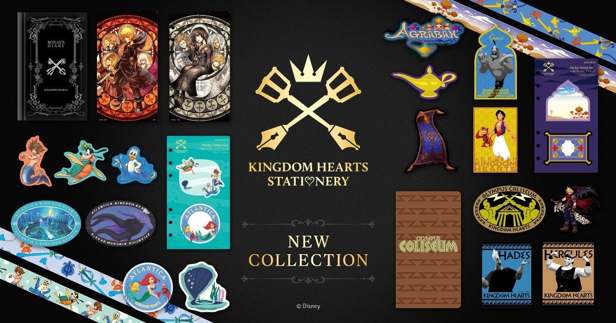 キングダムハーツ新ステーショナリー1/18発売!ロフト先行販売開始! キングダムハーツ新ステーショナリー1/18発売!ロフト先行販売開始!