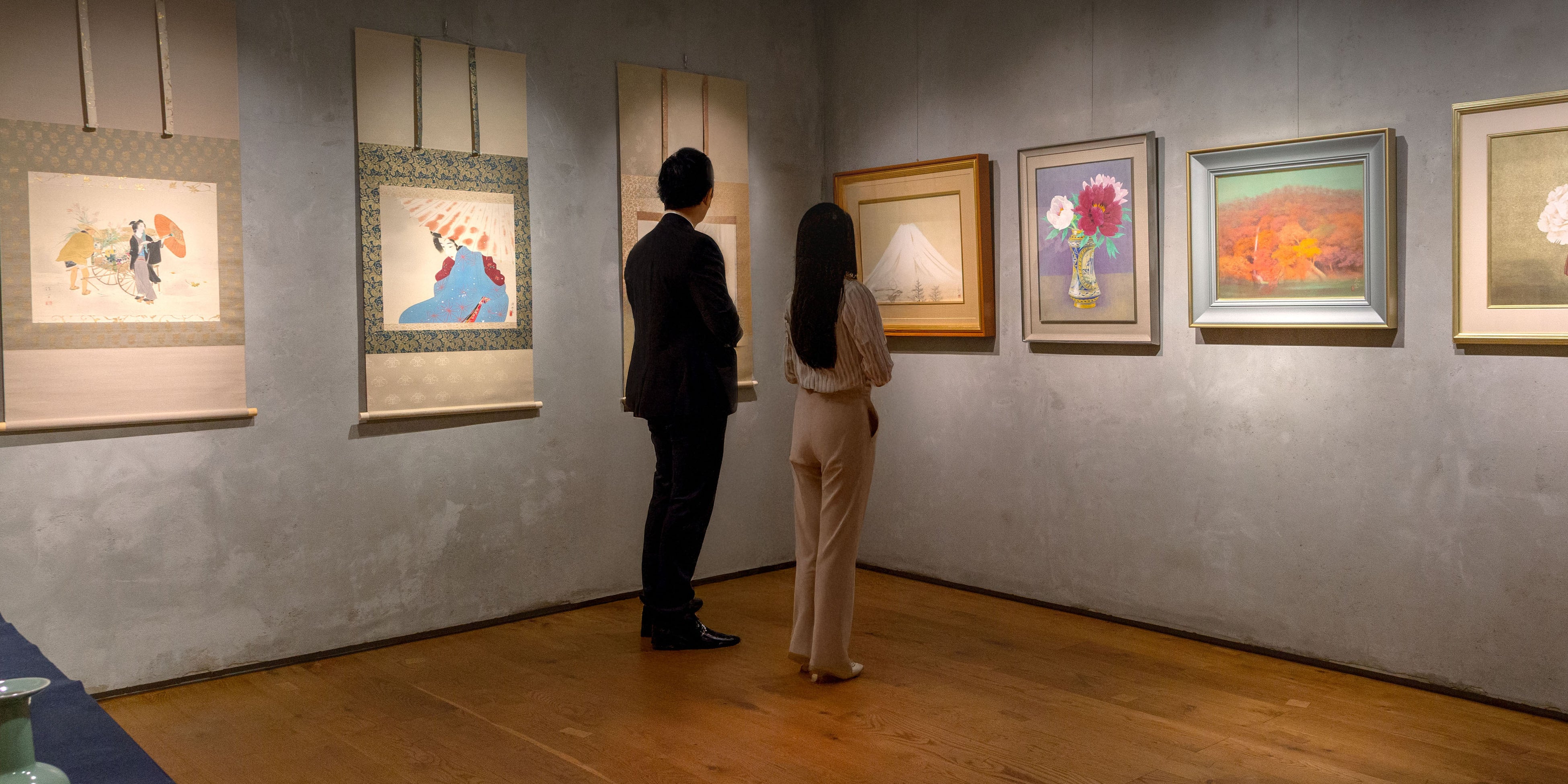 伊藤若冲・横山大観・菱田春草など日本美術史を彩る巨匠たちの作品が