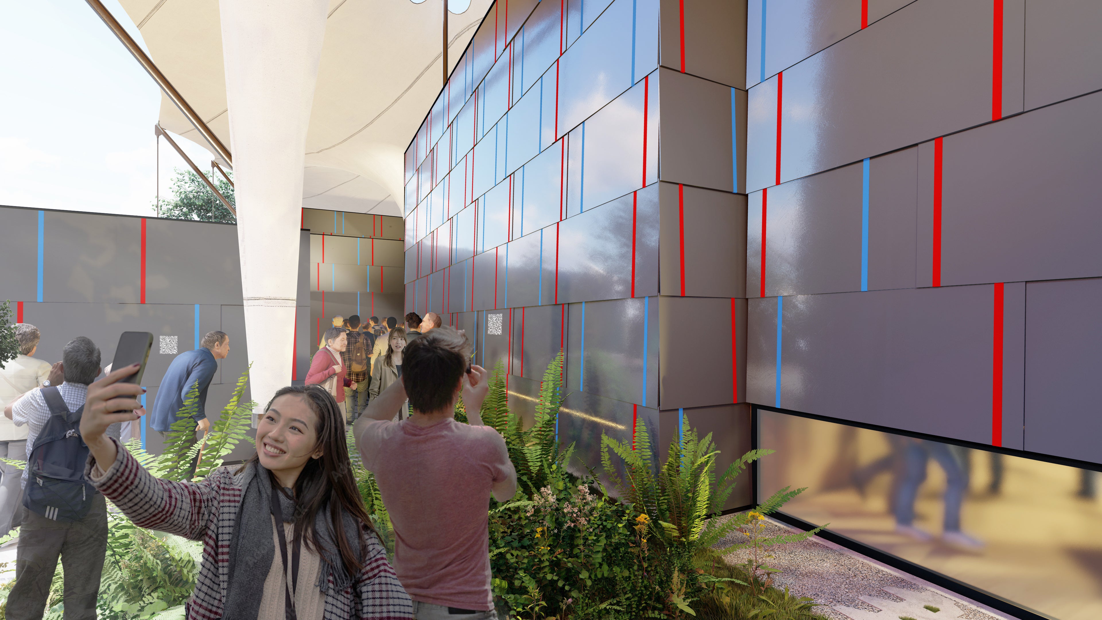 ルクセンブルクパビリオン 外観イメージ ©STDM/jangled nerves