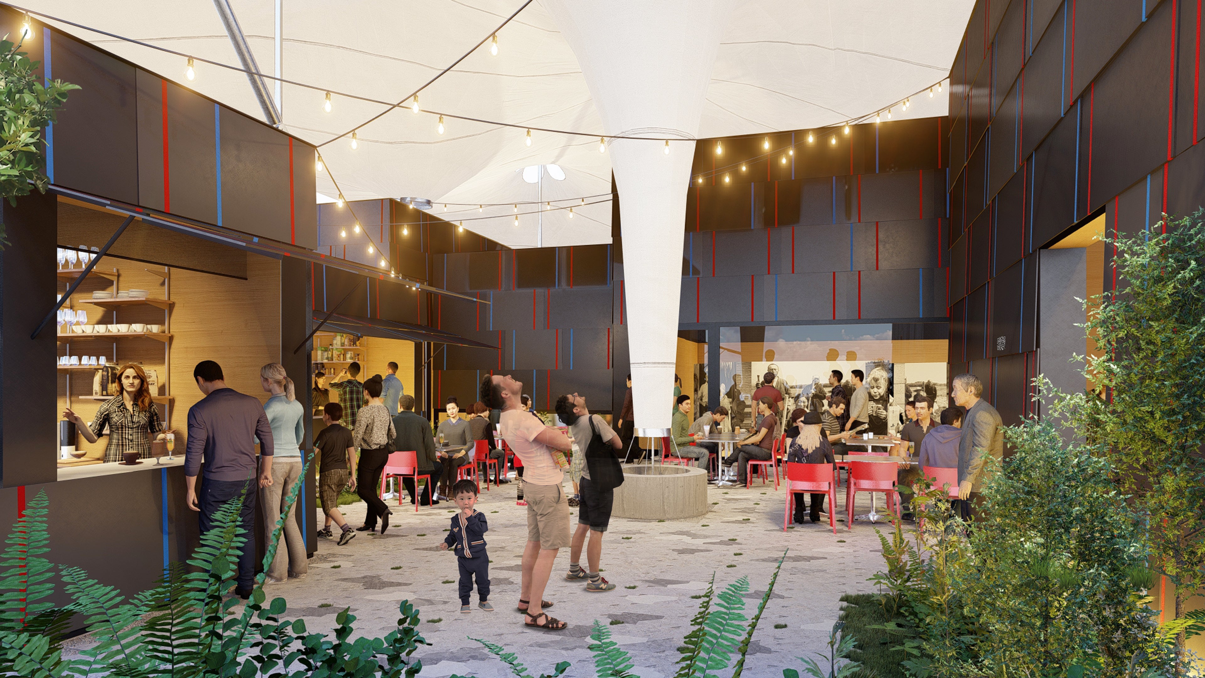 ルクセンブルクパビリオン内 イメージ　©STDM／jangled nerves