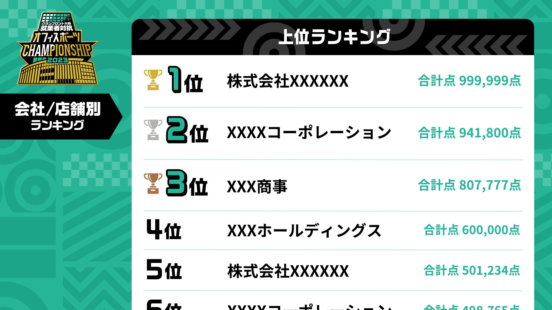 ランキング表示イメージ