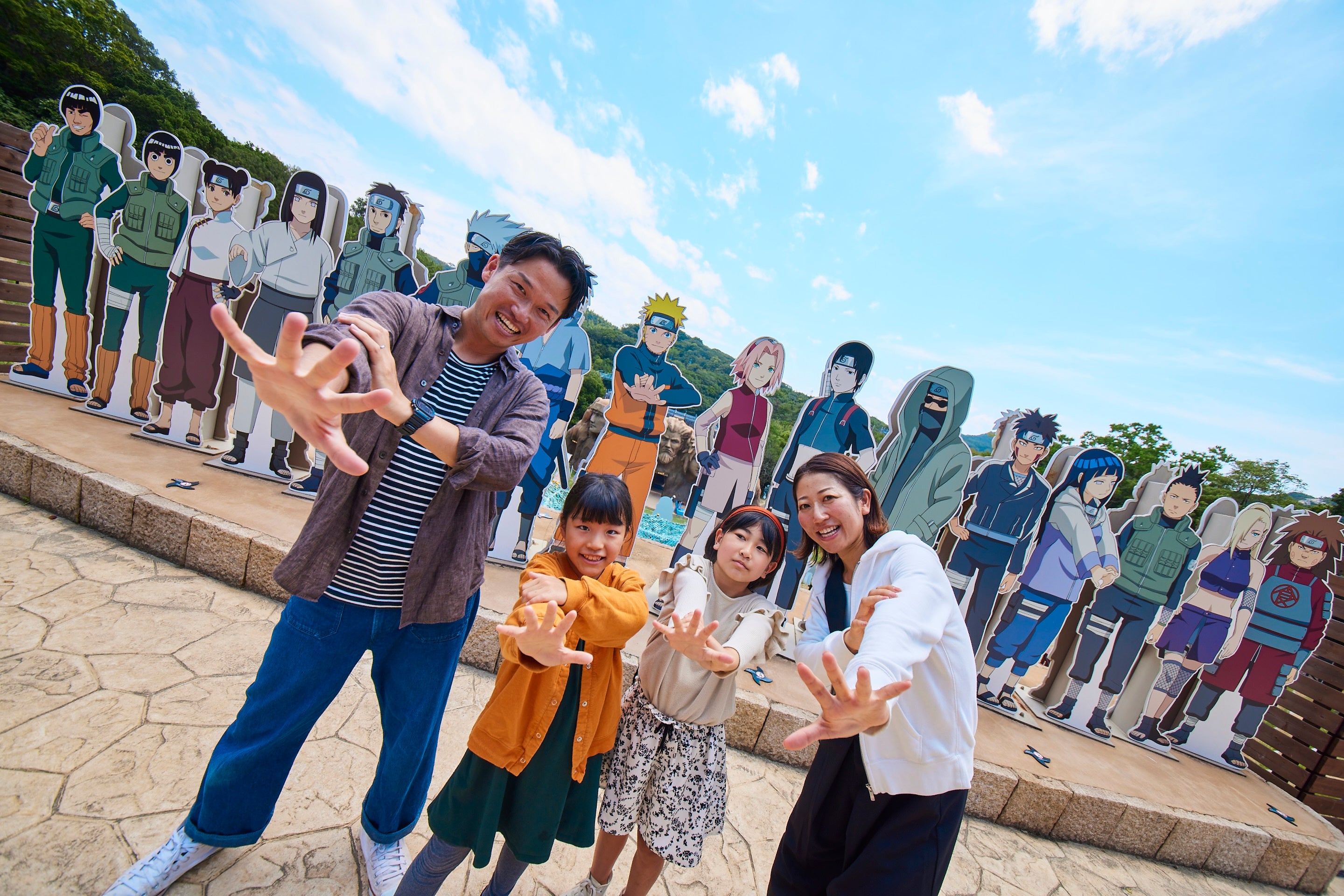 ▲家族みんなで遊びまくろう！