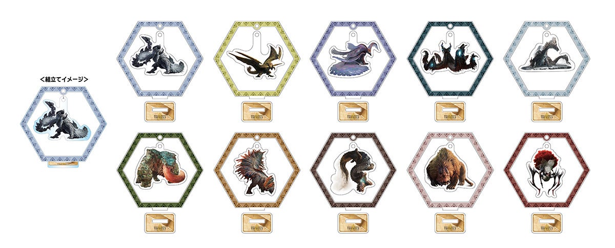 モンハン×ニジゲンノモリ!ワイルズ コラボグッズ6/27発売 モンハン×ニジゲンノモリ!ワイルズ コラボグッズ6/27発売