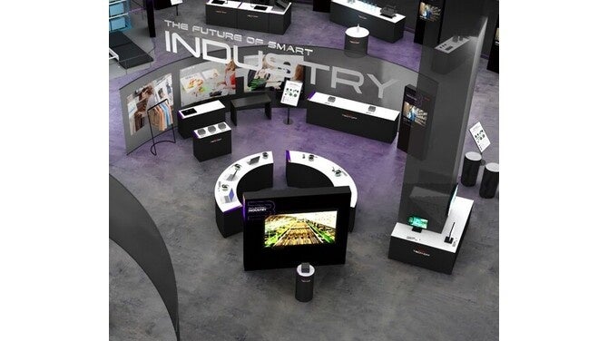 「SHARP Tech-Day」最新のXR技術とAI技術を活用した新しいビジネス＆ホームソリューション提案エリア　　　　　　　　＊画像はイメージであり、実際の展示とは異なります。