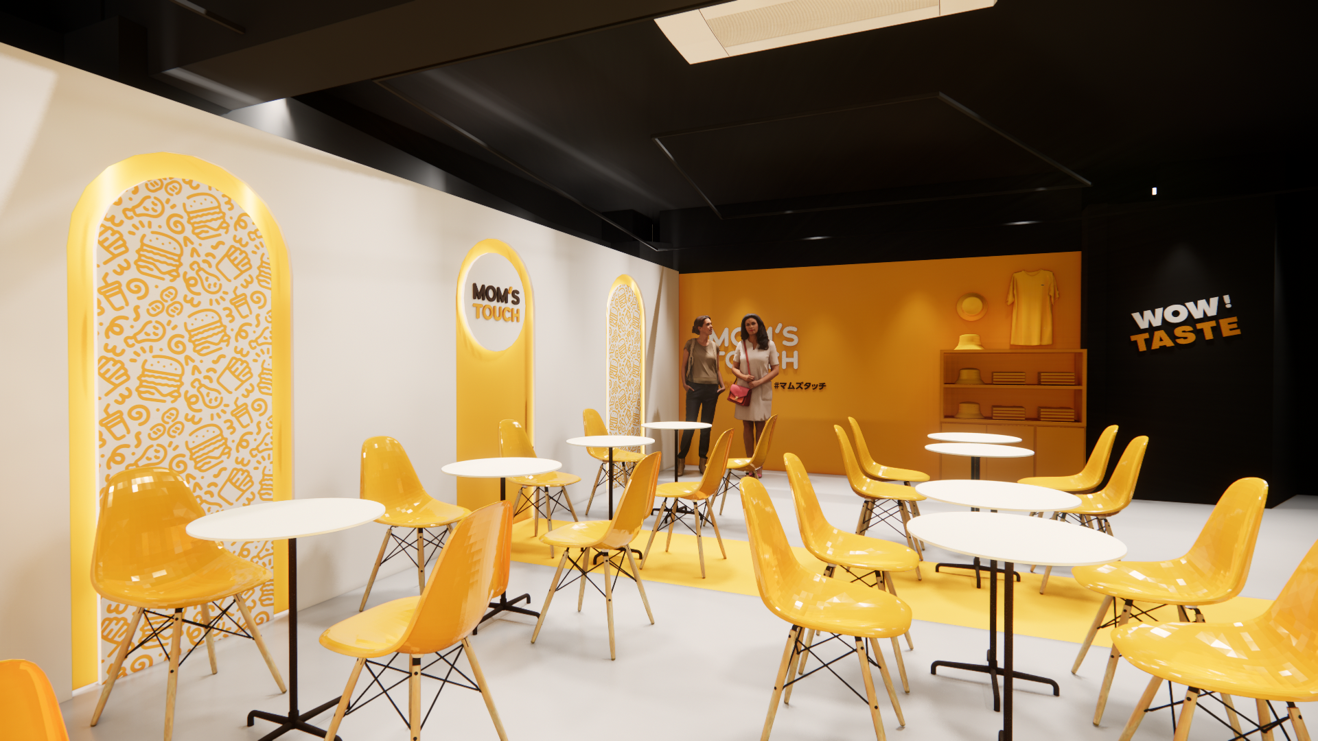 3F：イートインスペース