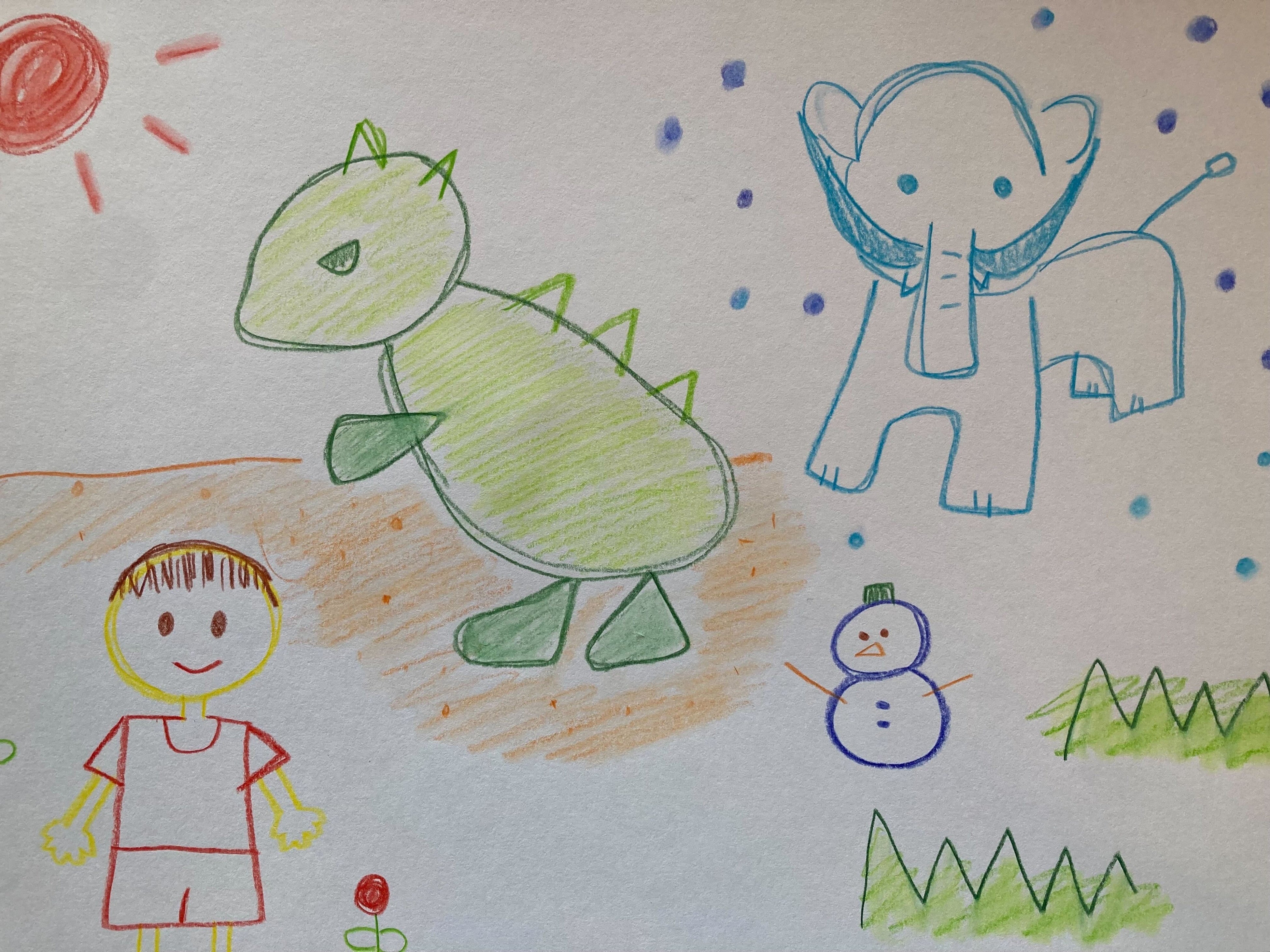 恐竜、マンモス、人が一緒に住める環境をつくってみたい