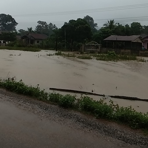 被災当時の現地の様子