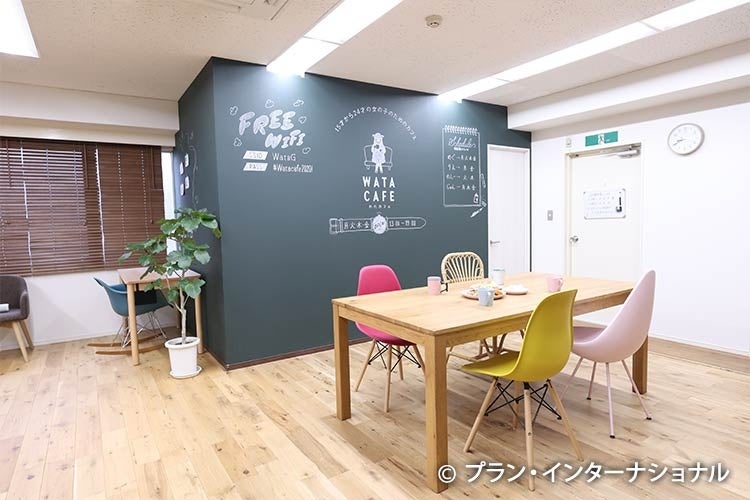 東京池袋で運営している「わたカフェ」