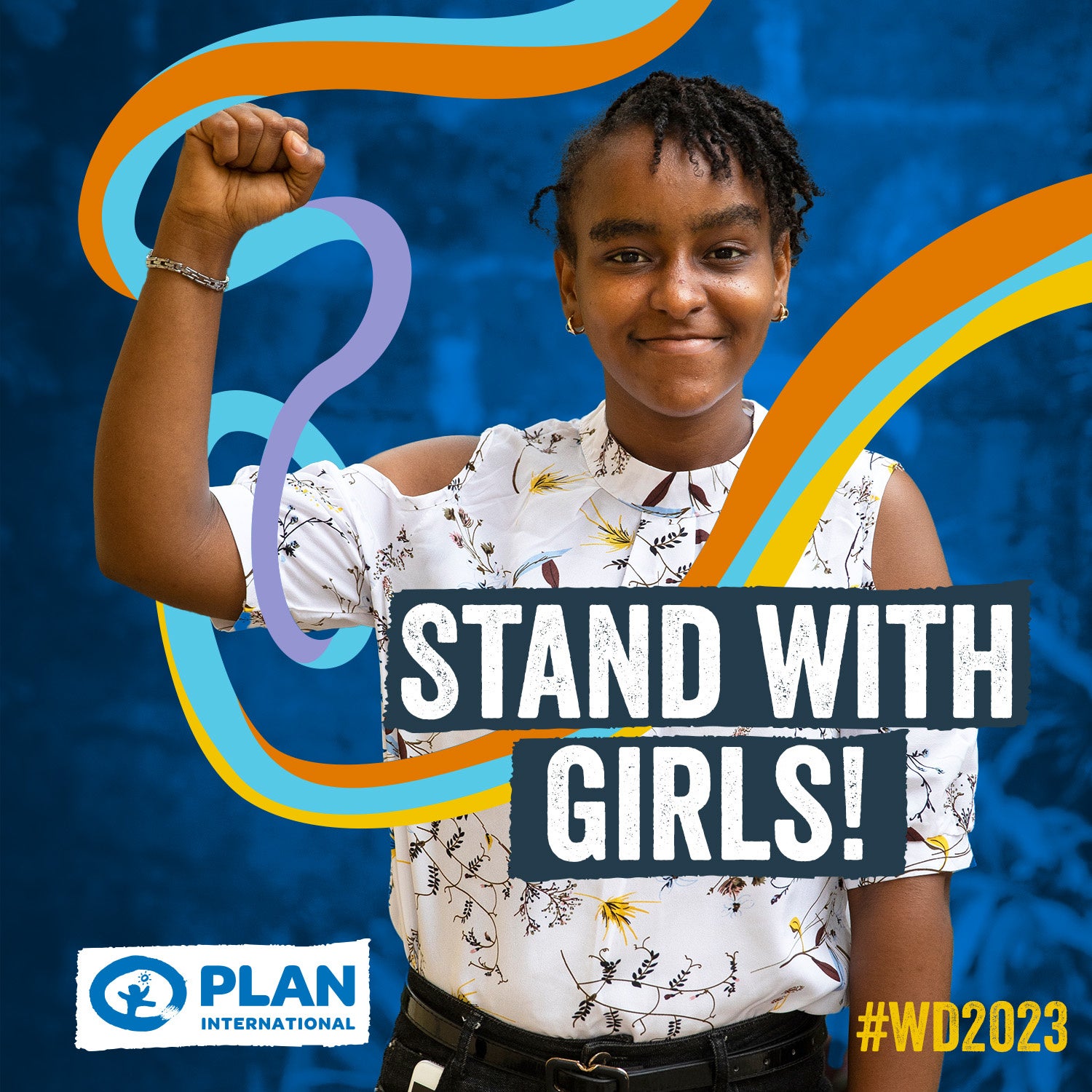 女の子とともに立ち上がろう！