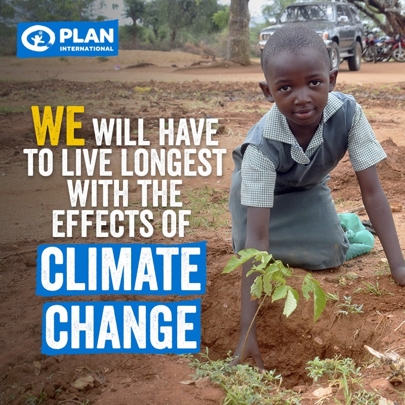 私たちは、気候変動の影響を受けながら生きなければならないのです