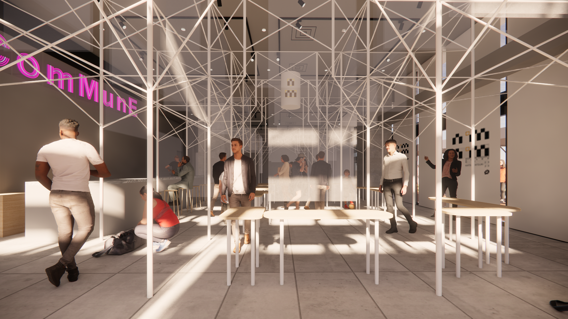 NATSU MATSURI 2023 イベント空間（イメージ）