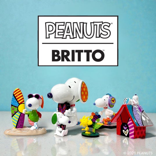 PEANUTS BRITTO世界中で愛される「PEANUTS」が、ポップアートの色彩をまとった新作インテリアフィギュアとして登場 PEANUTS BRITTO世界中で愛される「PEANUTS」が、ポップアートの色彩をまとった新作インテリアフィギュアとして登場