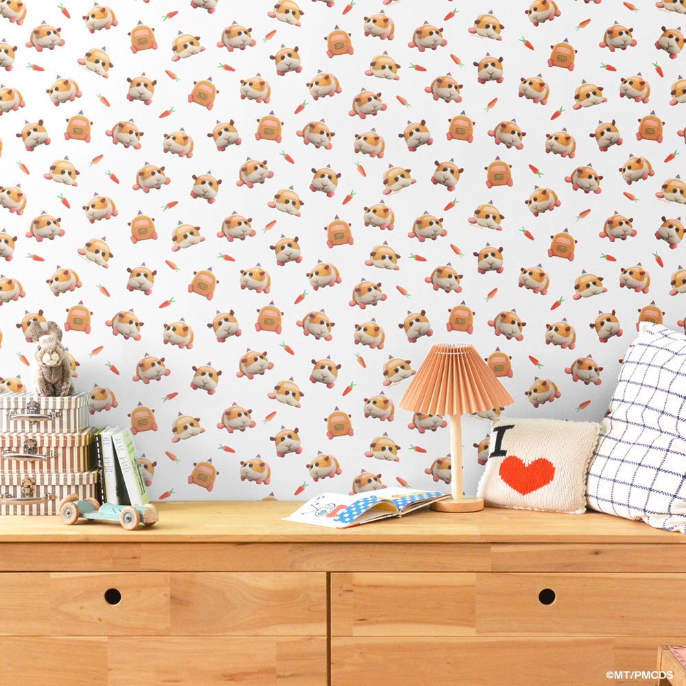 ※新シリーズ・パッチワークタイプのファブリックウォールペーパー