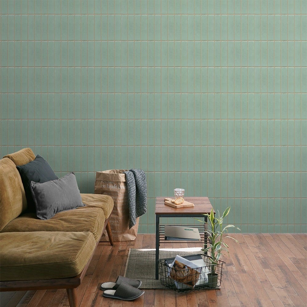 レトロビンテージタイル ビルヂングタイル セラドン