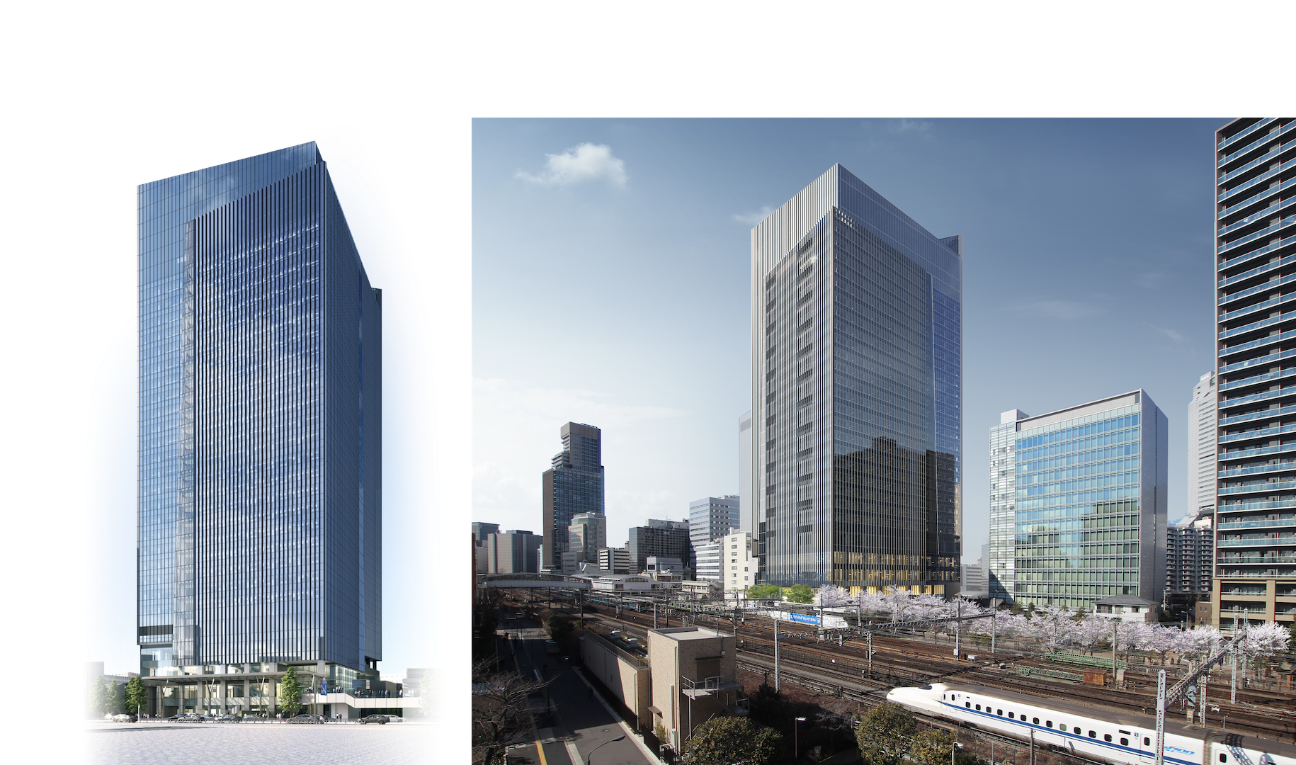 「田町タワー」外観パース