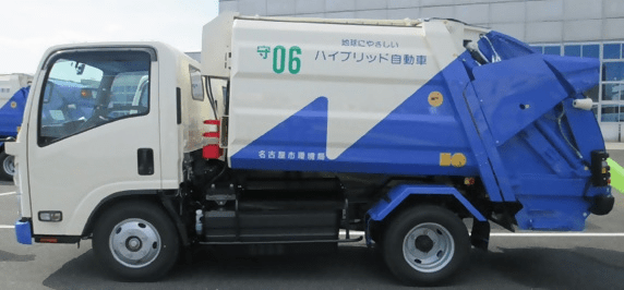 名古屋市の収集車
