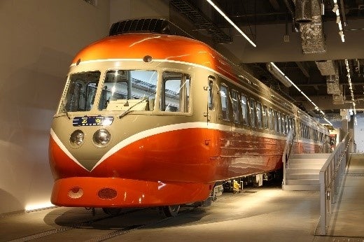 ロマンスカー・SE（3000形）ロマンスカーミュージアム展示中のもの
