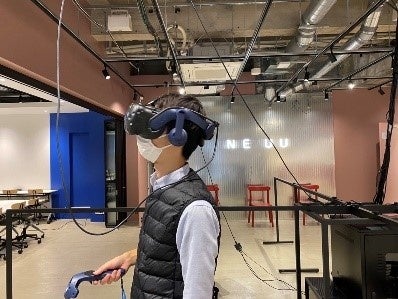 NEUU内部の様子（XR作品の体験イメージ）