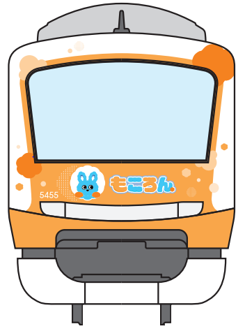 外装の全面ラッピングに加え、お子さまがより楽しめる内装へと大きく