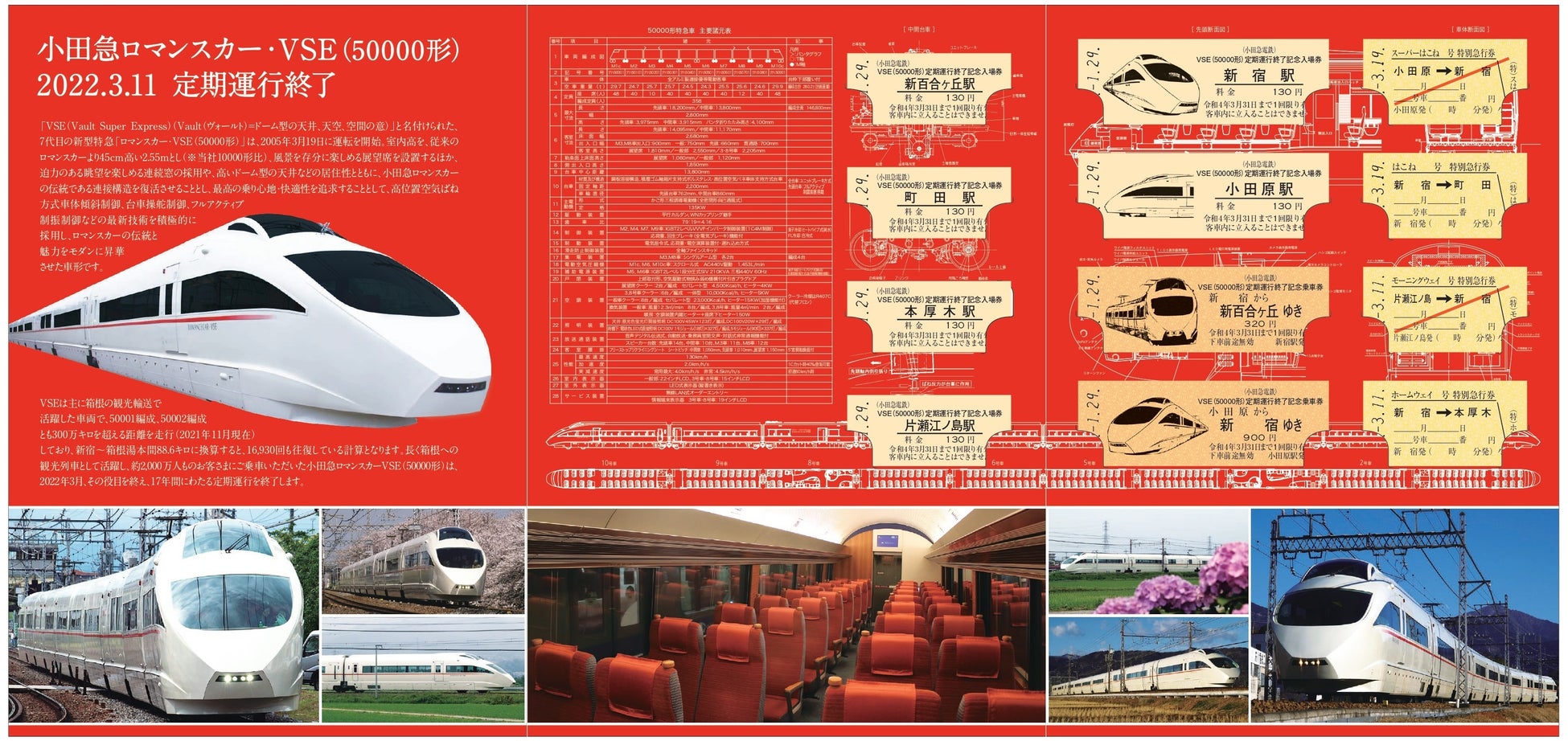 2022年3月11日 金 特急ロマンスカー vseの定期運行を終了 17年間にわたるご愛顧に感謝の気持ちを込めた企画を実施します 小田急電鉄株式会社のプレスリリース 2022年3月11日 金 特急ロマンスカー vseの定期運行を終了 17年間にわたるご愛顧に感謝の気持ちを込めた企画を実施します 小田急電鉄株式会社のプレスリリース